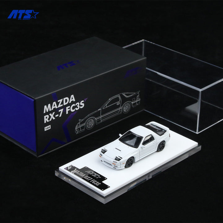 [Preorder] ATS Model 1:64 Mazda RX7 FC3S White ATS880201