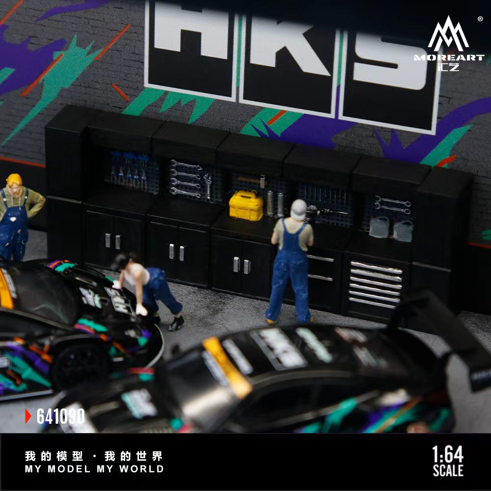 [Preorder] MoreArt 1:64 SCENE ACCESSORY REPAIR WORKBENCH (3 Versions) MO641088/ MO641089/ MO641090