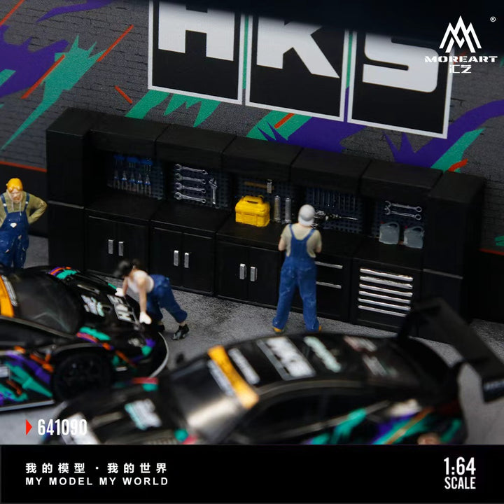[Preorder] MoreArt 1:64 SCENE ACCESSORY REPAIR WORKBENCH (3 Versions) MO641088/ MO641089/ MO641090