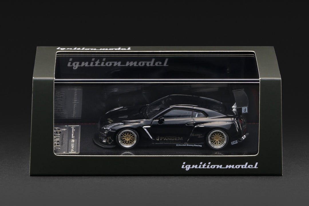 [Preorder] Ignition Model 1:64 PANDEM R35 GT-R Black Metallic IG4277