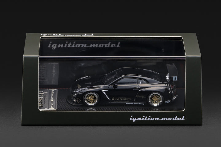 [Preorder] Ignition Model 1:64 PANDEM R35 GT-R Black Metallic IG4277