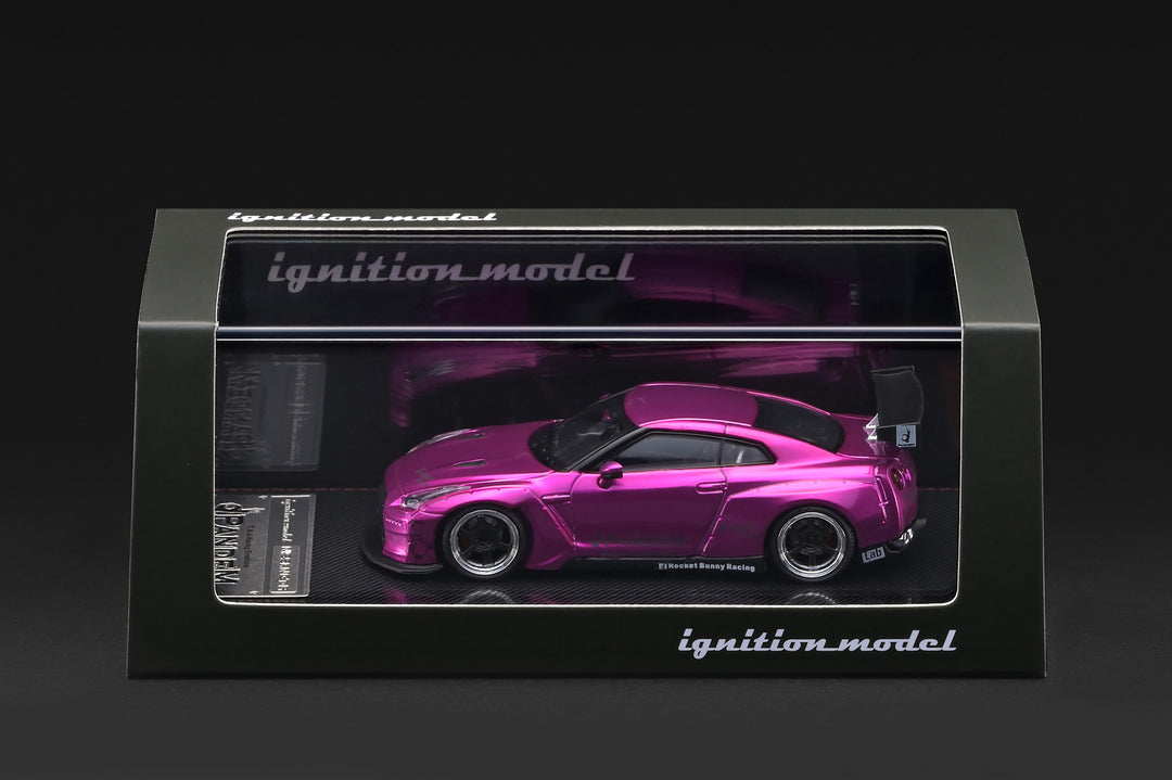 [Preorder] Ignition Model 1:64 PANDEM R35 GT-R  Pink Metallic IG4278