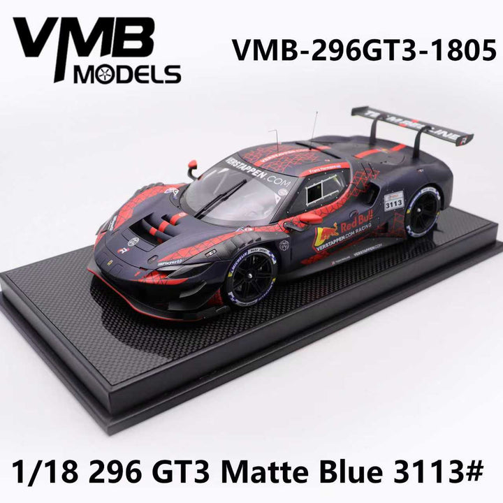 [Preorder] VMB 1:18 Ferrari 296 GT3 Test Car VMB-296GT3-1805