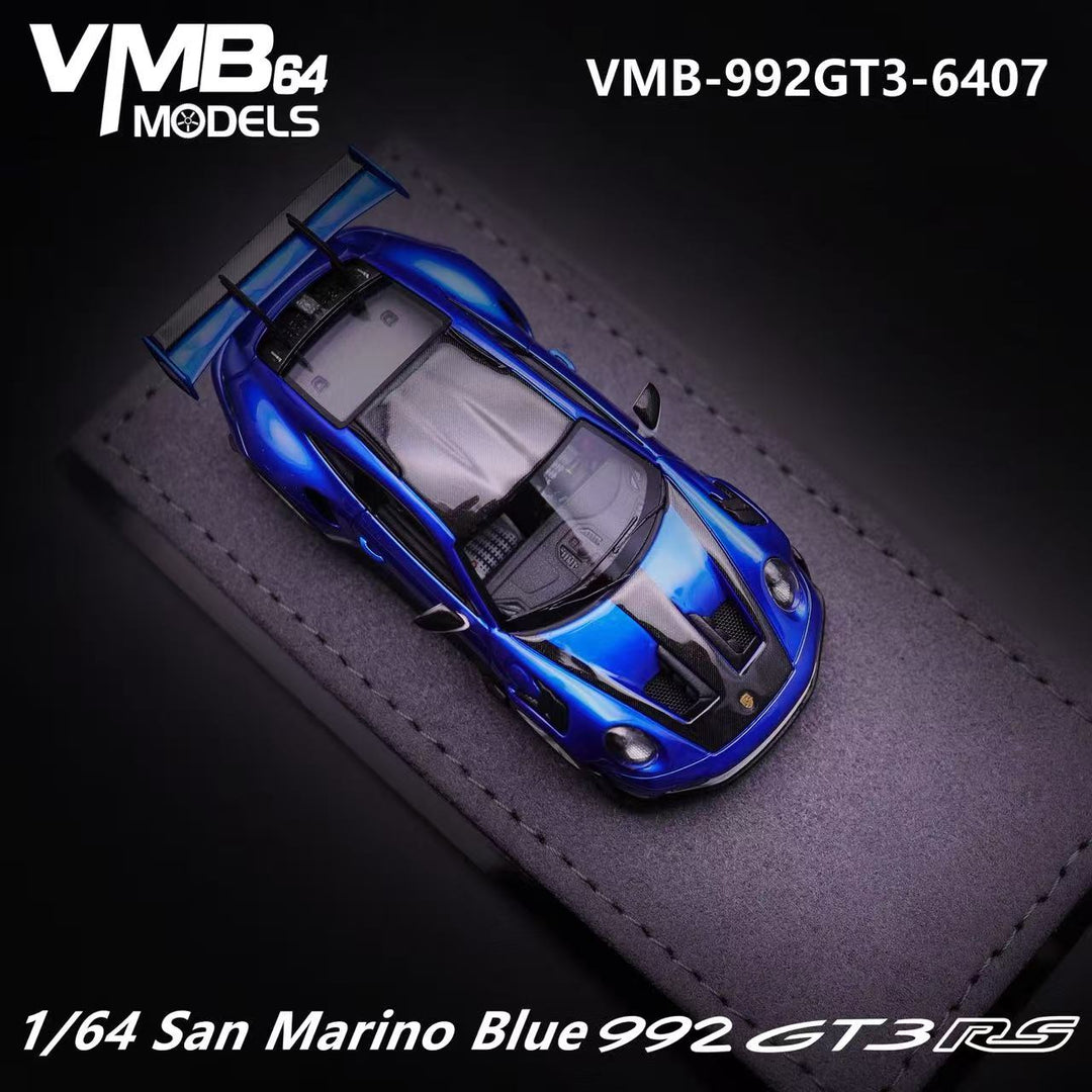 [Preorder] VMB 1:64 992 GT3 RS San Marino Blue VMB-992GT3-6407
