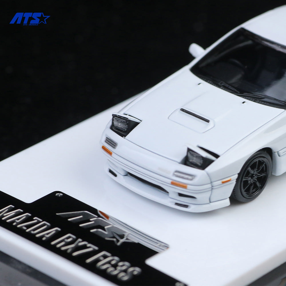 [Preorder] ATS Model 1:64 Mazda RX7 FC3S White ATS880201