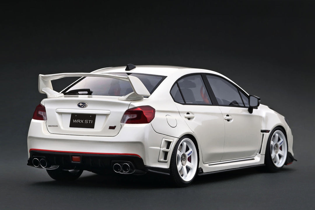 [Preorder] Ignition Model 1:18 SUBARU WRX STI (CBA-VAB) Pearl White IG4314