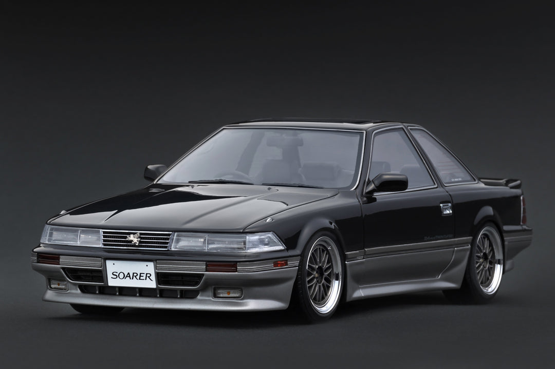 [Preorder] Ignition Model 1:18 Toyota SOARER (Z20) 2.0GT-TWIN TURBO L Black/Silver IG4327