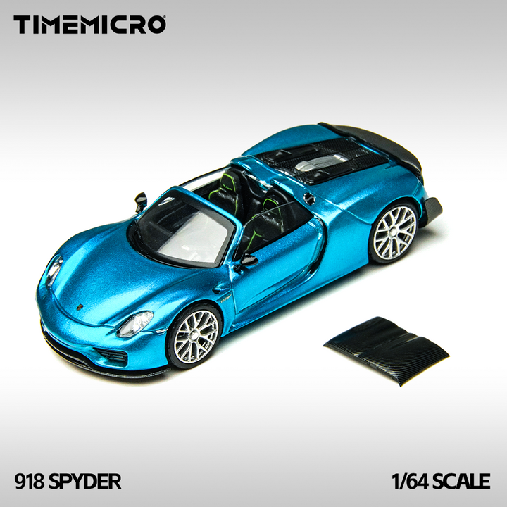[Preorder] TimeMicro 1:64 Porsche 918 Spyder - Blue TM643530