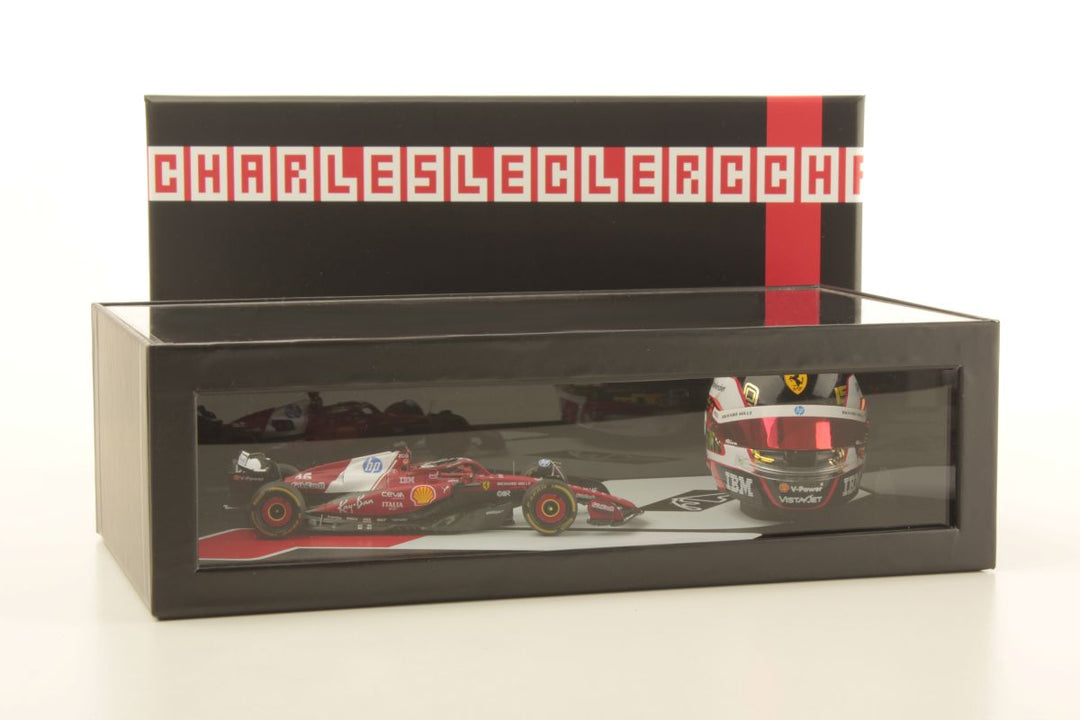[Preorder] Looksmart 1:43 Scuderia HP Ferrari F1 Team SF-25 Car model with Helmet set (2 Versions) LSSET01-2025/LSSET02-2025