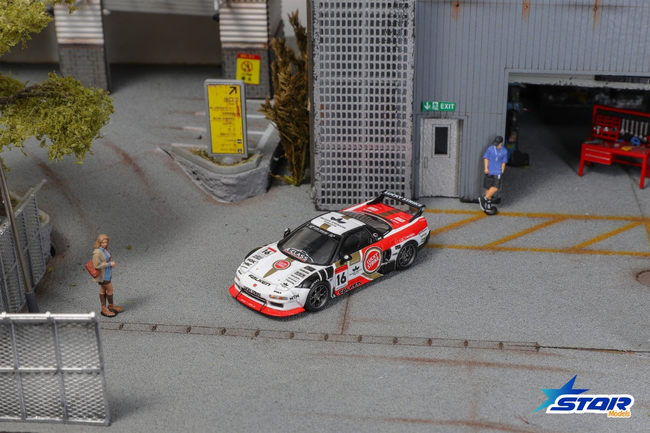 Star Model 1:64 LB-Works Honda NSX Wide-Body Modified Red-White 16