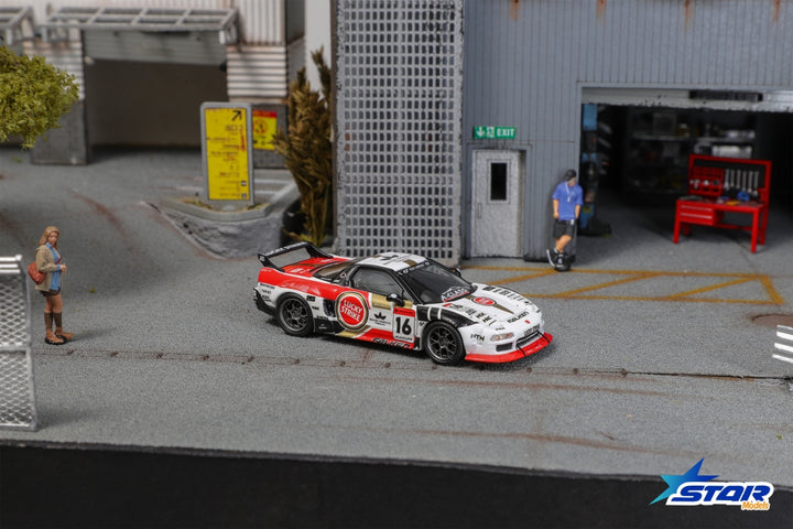 [Preorder] Star Model 1:64 LB-Works Nissan NSX Wide-Body Modified Red-White 16#