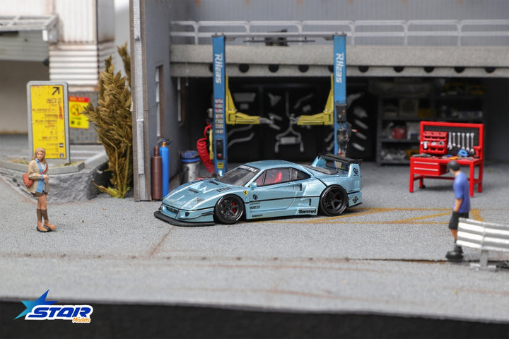 [Preorder] Star Model 1:64 Ferrari Supercar F40 LB-Works Wide-Body Modified (4 Version)