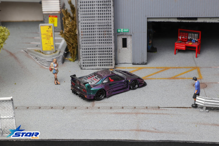 [Preorder] Star Model 1:64 Ferrari Supercar F40 LB-Works Wide-Body Modified (4 Version)