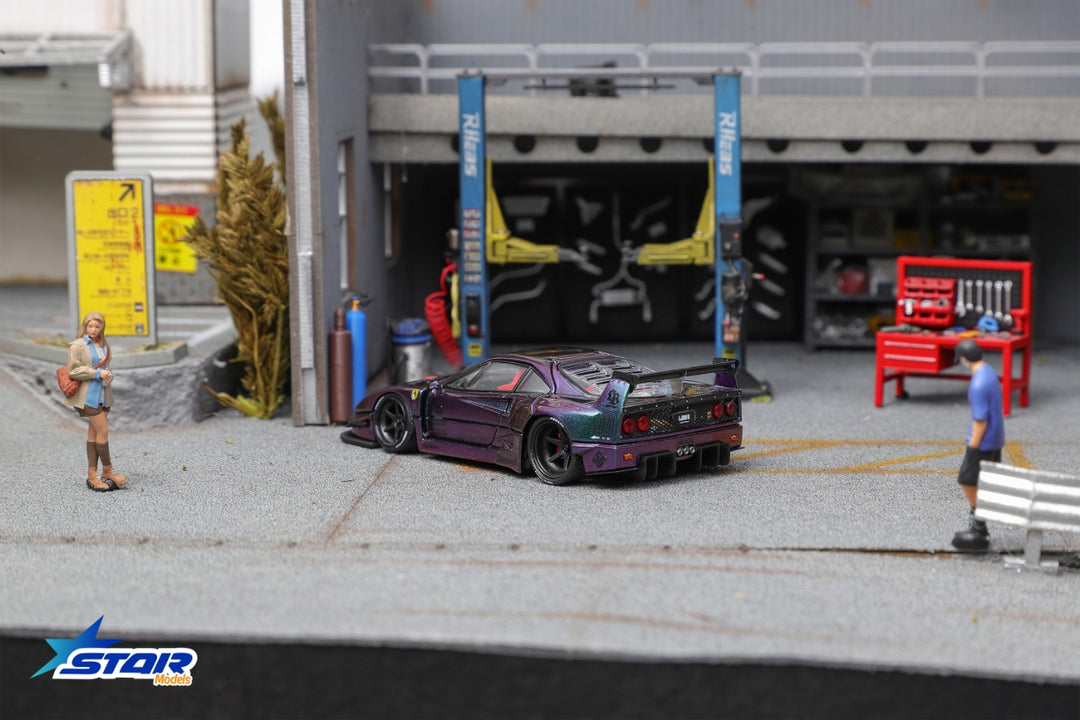 [Preorder] Star Model 1:64 Ferrari Supercar F40 LB-Works Wide-Body Modified (4 Version)