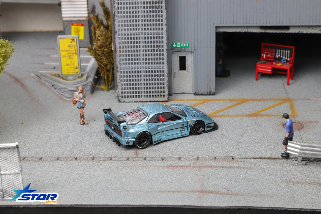 Star Model 1:64 Ferrari Supercar F40 LB-Works Wide-Body Modified (4 Ve ...