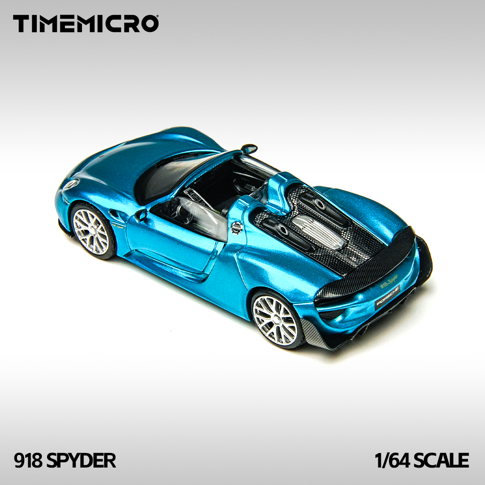 [Preorder] TimeMicro 1:64 Porsche 918 Spyder - Blue TM643530