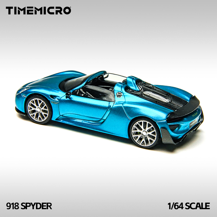 [Preorder] TimeMicro 1:64 Porsche 918 Spyder - Blue TM643530