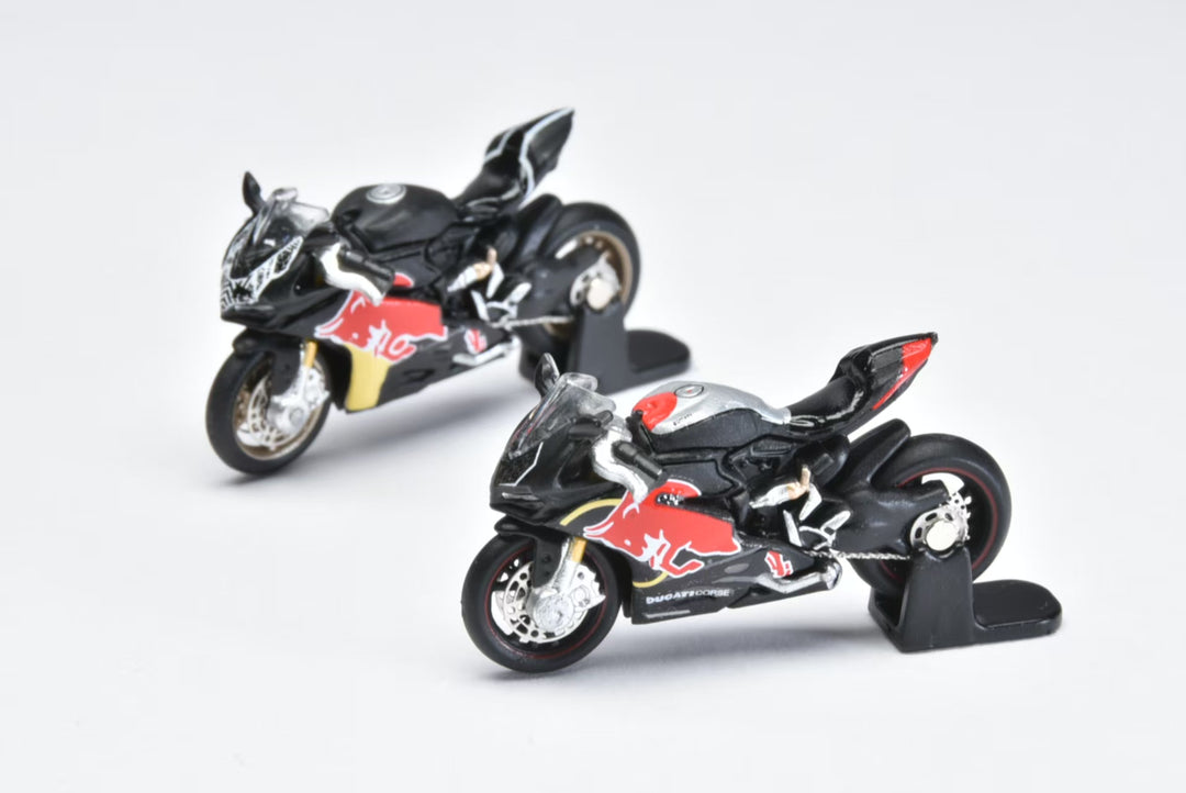 [Preorder] Mini Bike 1:64 Ducati 1299 S Red Bull (2 Versions)