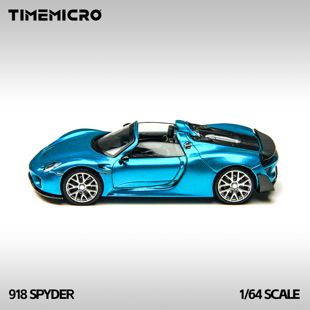 [Preorder] TimeMicro 1:64 Porsche 918 Spyder - Blue TM643530