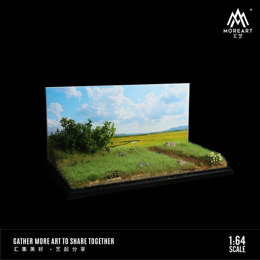 [Preorder] MoreArt 1:64 WETLAND GRASSLAND SCENE MODEL