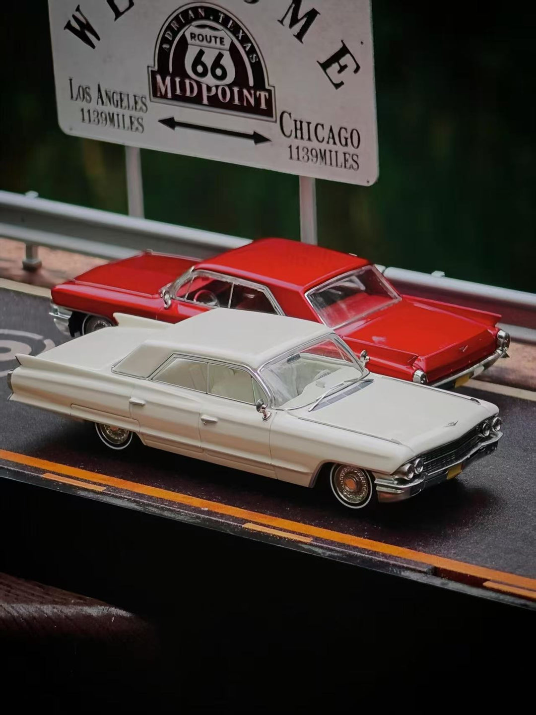 [Preorder] MK Miniatures 1:64 Cadillac DeVille Transparent Red