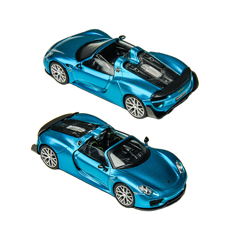 [Preorder] TimeMicro 1:64 Porsche 918 Spyder - Blue TM643530