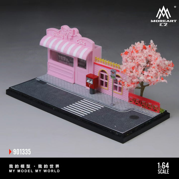 [Preorder] MoreArt 1:64 PINK DOLL STORE SCENE Diorama MO901335