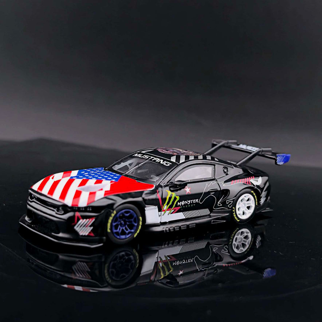 [Preorder] GT model 1:64 Mustang GT3 Black Monster