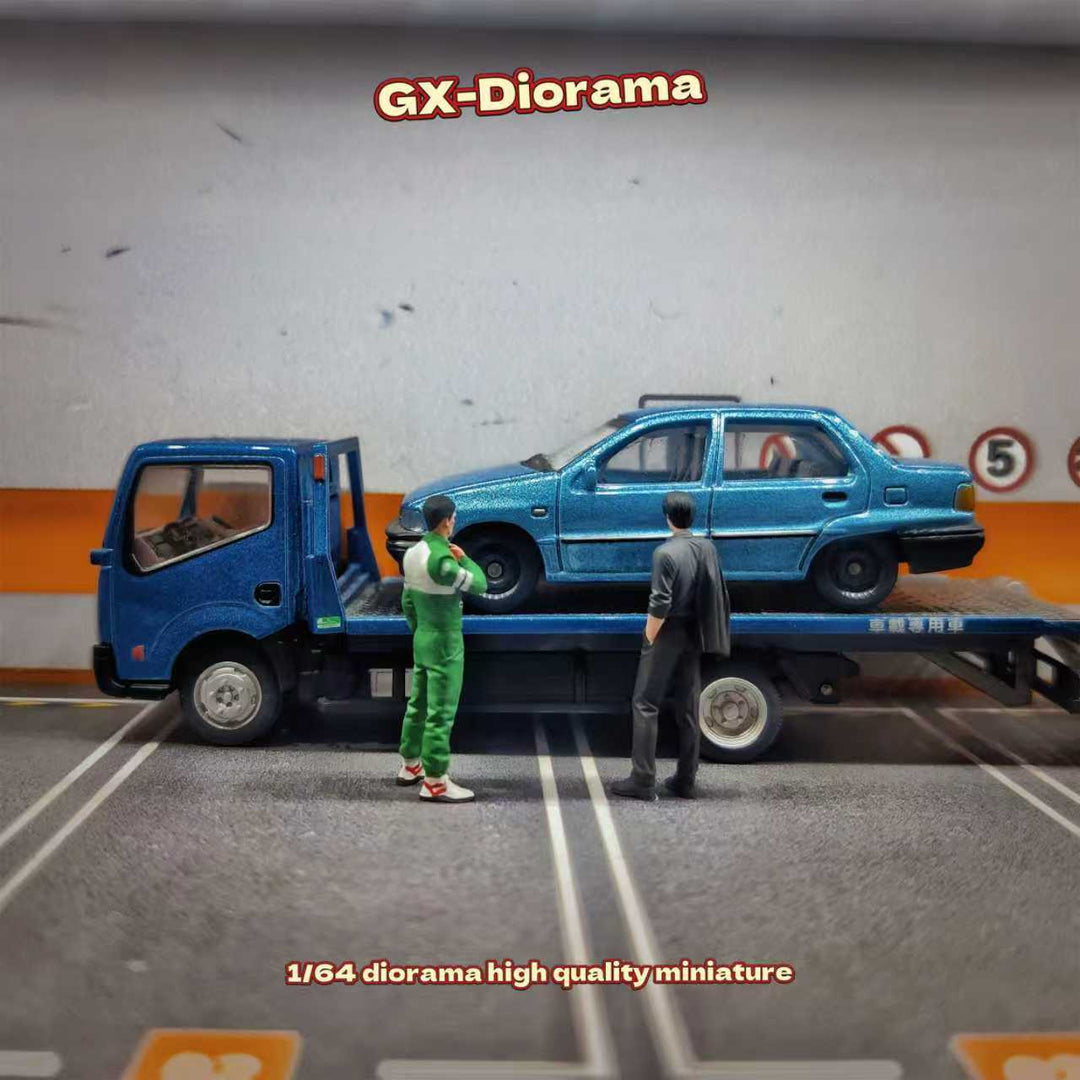 [Preorder] GX Diorama 1:64 Initial D Takahashi Ryosuke & Tatemoto Tomoyuki Duo GX2025121905