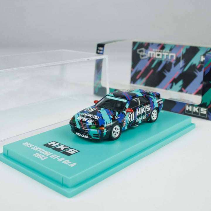 Kyosho 1:64 HKS SKYLINE (BNR32) Gr.A 1993 07012LB