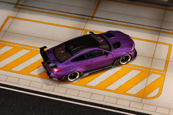 [Preorder] Street Weapon 1:64 BMW G82 M4 Widebody Matte Purple