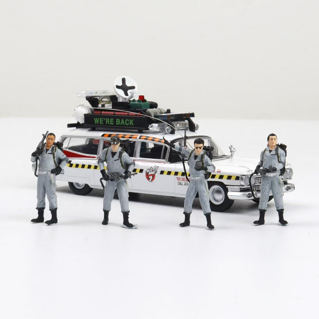[Preorder] DoBaseMicro 1:64 Ghostbusters 4-Piece Figure Set (2 Colours) Do6401001/Do6401002