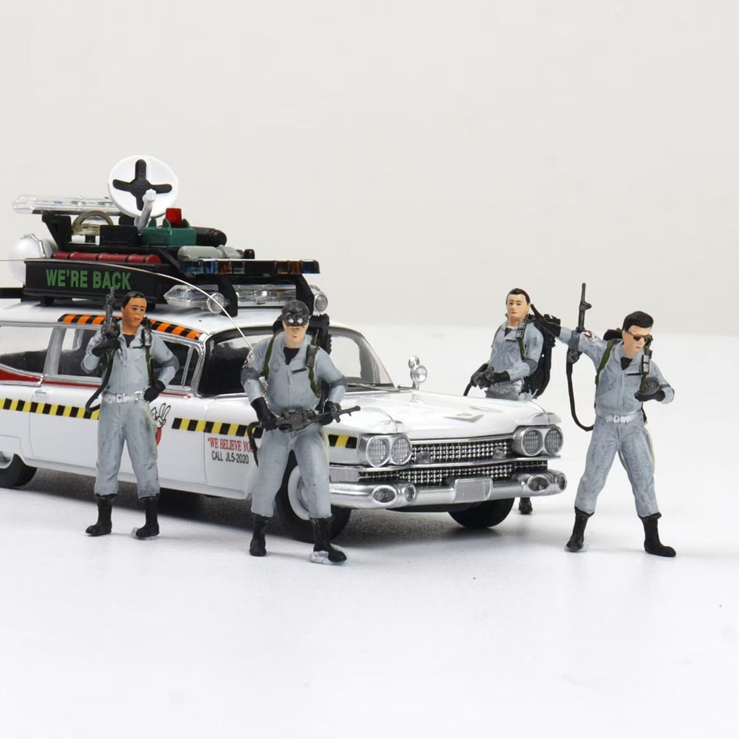 [Preorder] DoBaseMicro 1:64 Ghostbusters 4-Piece Figure Set (2 Colours) Do6401001/Do6401002