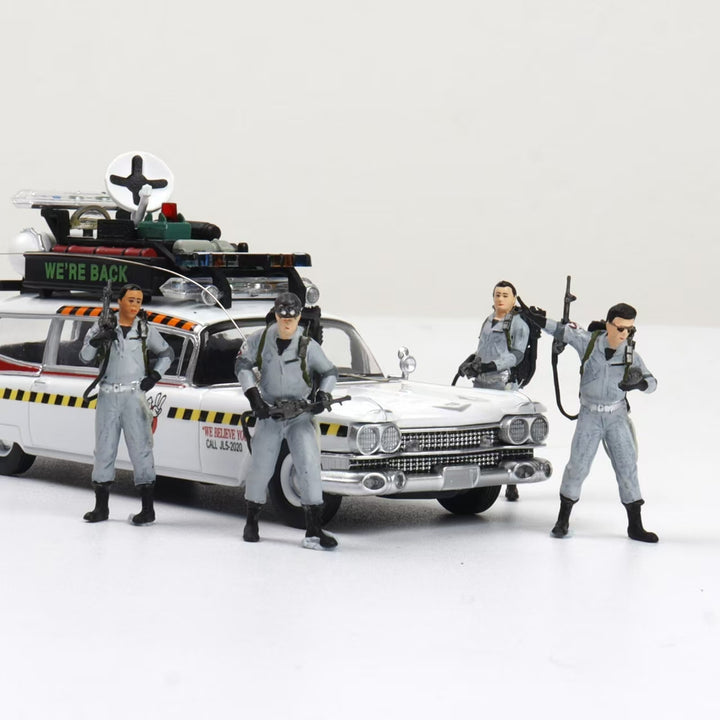 [Preorder] DoBaseMicro 1:64 Ghostbusters 4-Piece Figure Set (2 Colours) Do6401001/Do6401002