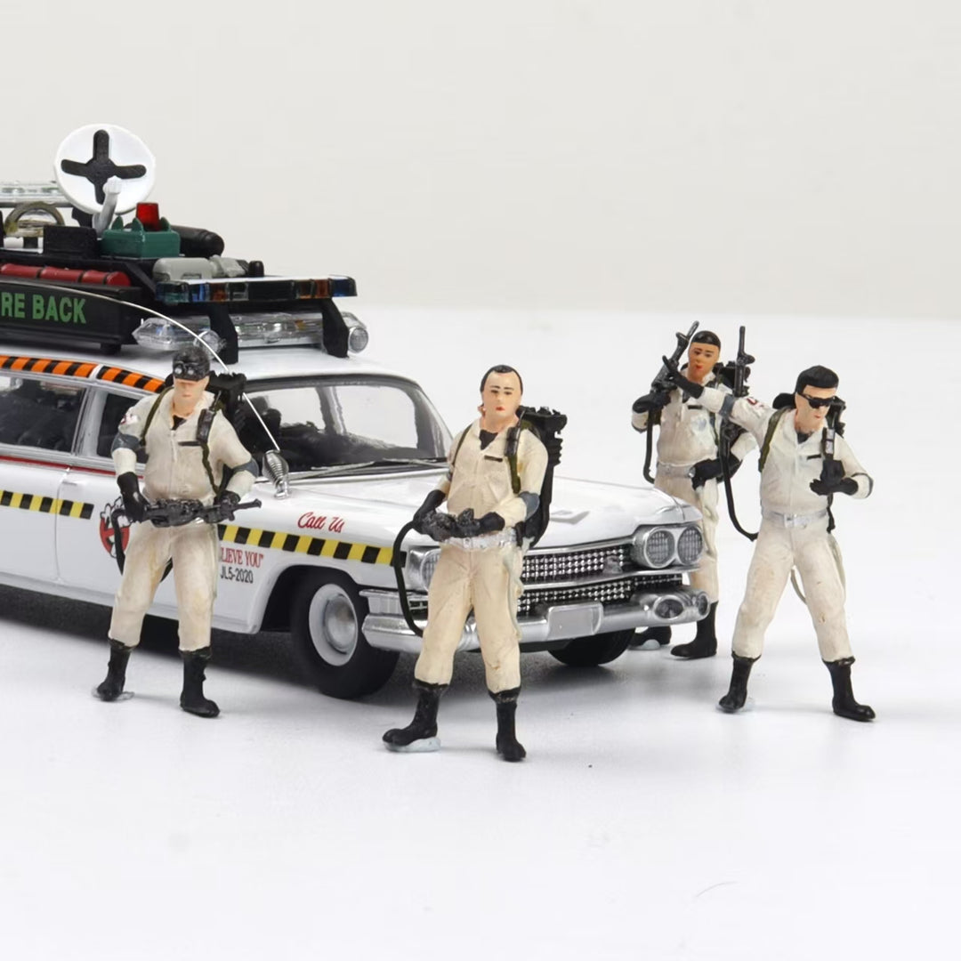 [Preorder] DoBaseMicro 1:64 Ghostbusters 4-Piece Figure Set (2 Colours) Do6401001/Do6401002
