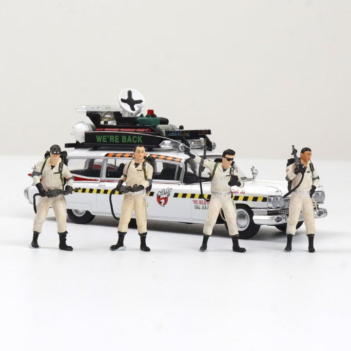 [Preorder] DoBaseMicro 1:64 Ghostbusters 4-Piece Figure Set (2 Colours) Do6401001/Do6401002