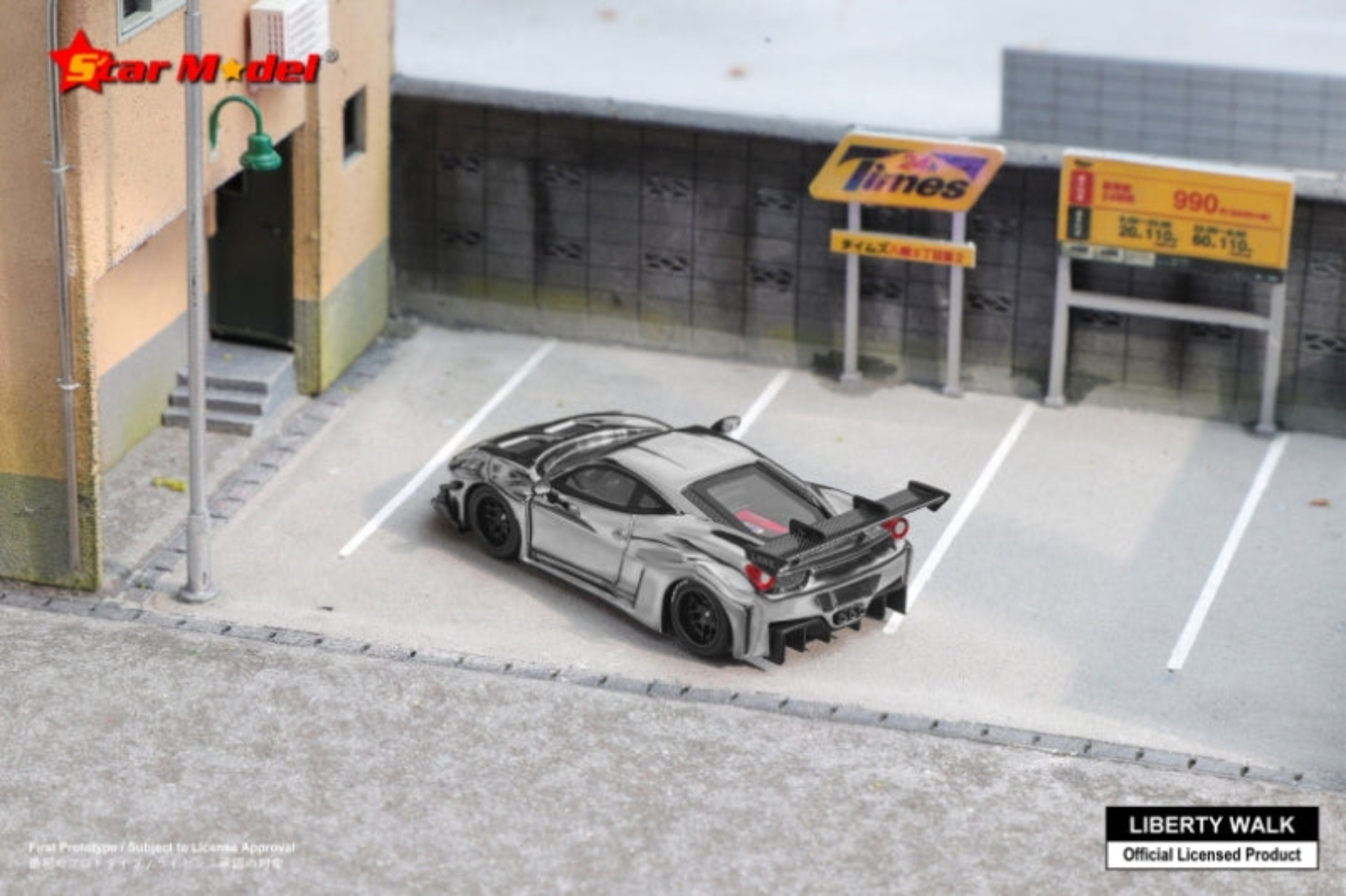 新品 Star Model 1/64 フェラーリ シルエットワース LBWK