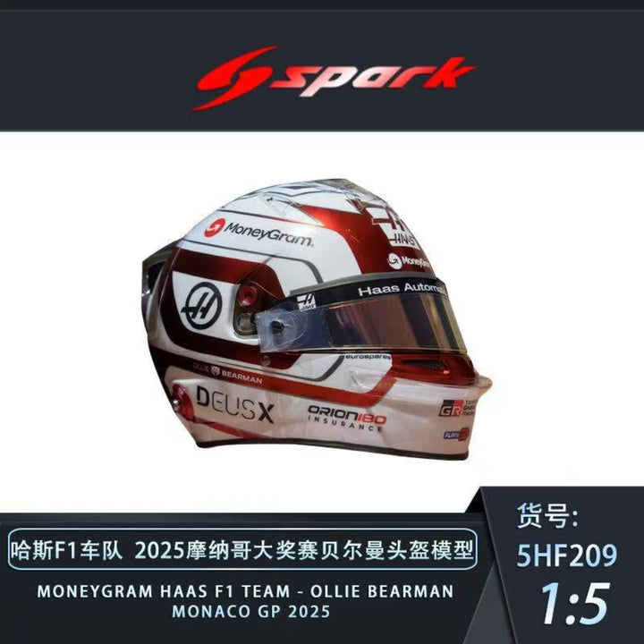 [Preorder] Spark 1:5 F1 Helmet (10 Variants)