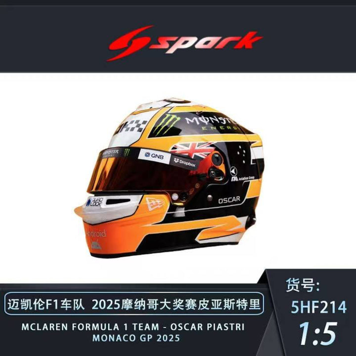[Preorder] Spark 1:5 F1 Helmet (10 Variants)