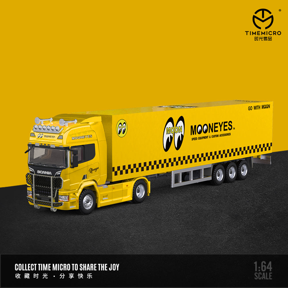 [Preorder] Time Micro 1:64 Scania Container Truck (2 Versions)