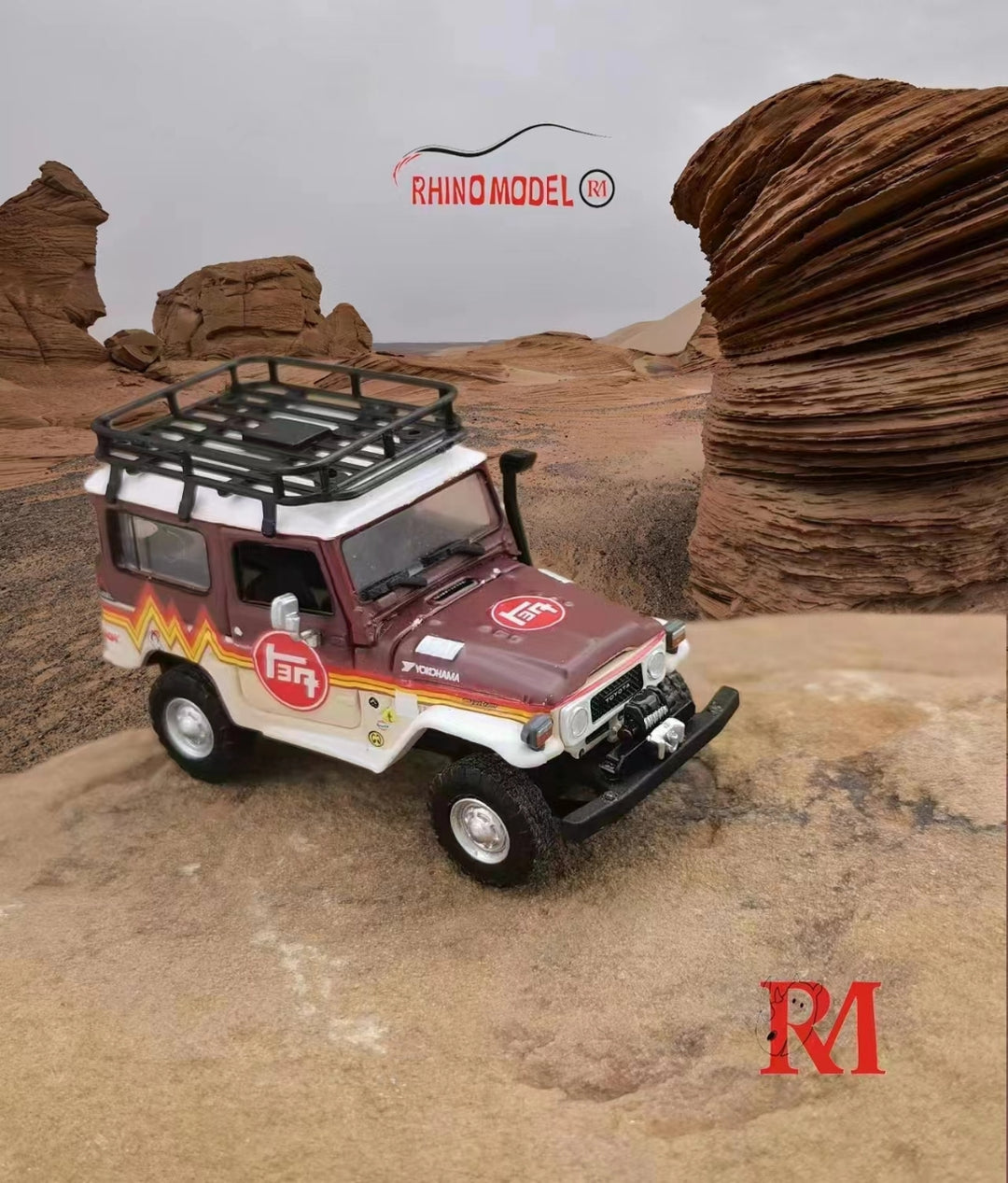 [Preorder] Rhino Model 1:64 Toyota Land Cruiser FJ40