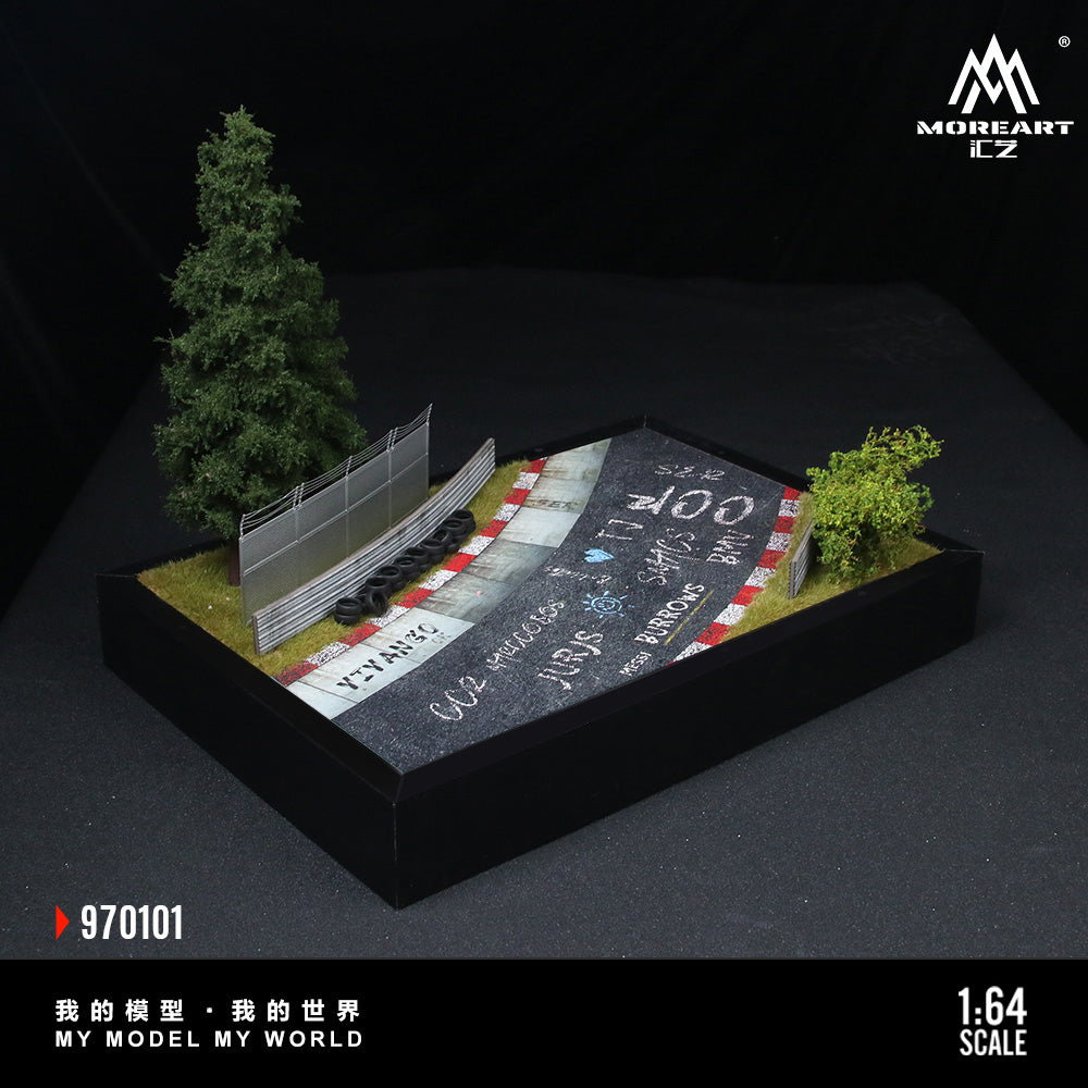 [Preorder] MoreArt 1:64 NURBURGRING TRACK O1 MODEL MO970101