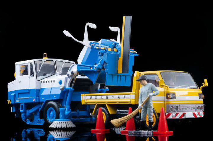 [Preorder] TLVN Tomica Limited Vintage Neo 1:64 Tokyu SW2Z2 Street Sweeper (Kawasaki City) LV-N370b