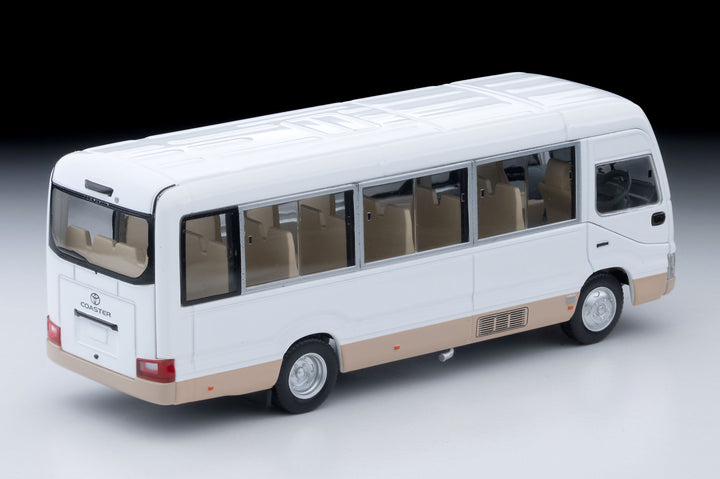 [Preorder] TLVN Tomica Limited Vintage Neo 1:64 Toyota Coaster LX (White/Beige) LV-N294d