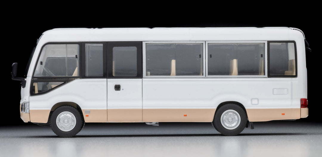 [Preorder] TLVN Tomica Limited Vintage Neo 1:64 Toyota Coaster LX (White/Beige) LV-N294d