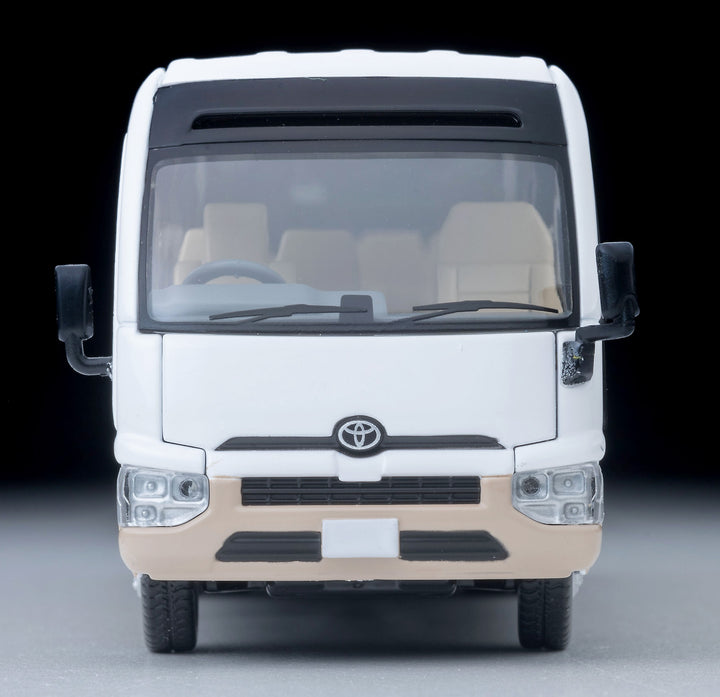 [Preorder] TLVN Tomica Limited Vintage Neo 1:64 Toyota Coaster LX (White/Beige) LV-N294d