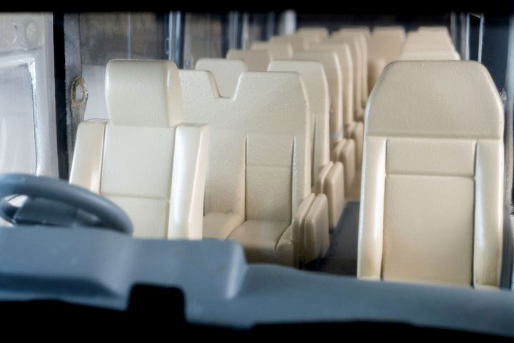[Preorder] TLVN Tomica Limited Vintage Neo 1:64 Toyota Coaster LX (White/Beige) LV-N294d