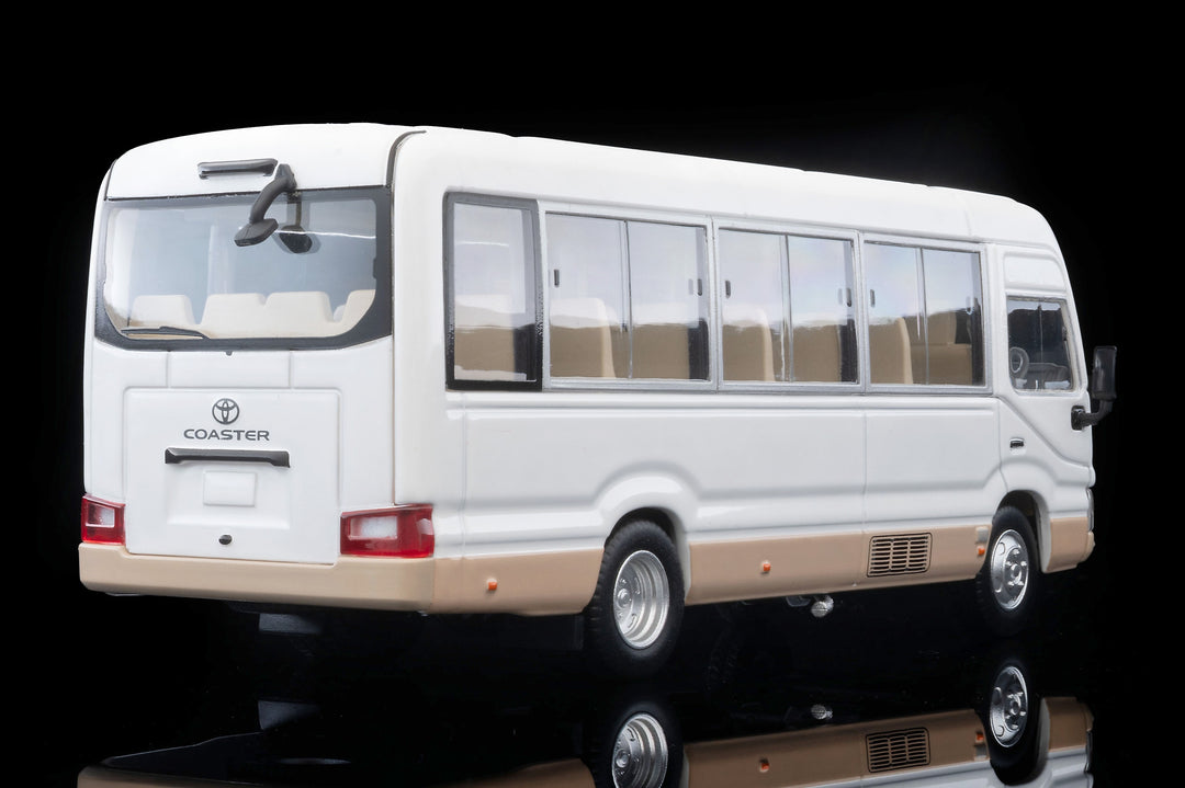 [Preorder] TLVN Tomica Limited Vintage Neo 1:64 Toyota Coaster LX (White/Beige) LV-N294d