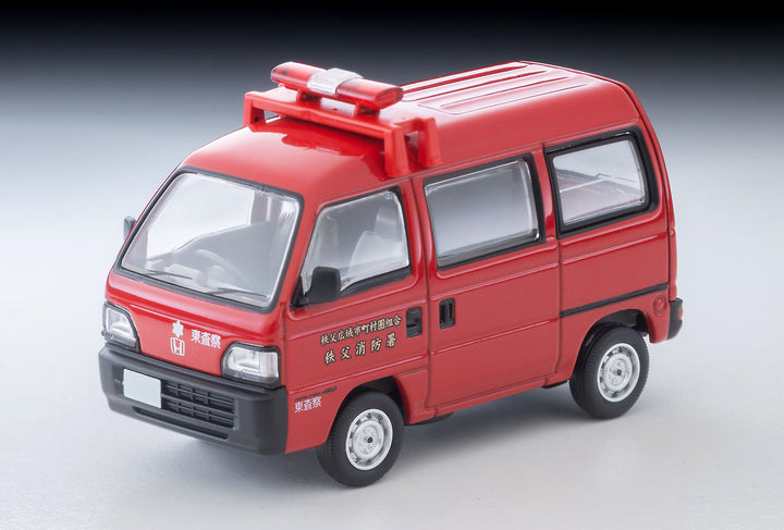[Preorder] TLVN Tomica Limited Vintage Neo 1:64 Honda Acty Van Inspection Car (Chichibu Fire Dept) LV-N387a
