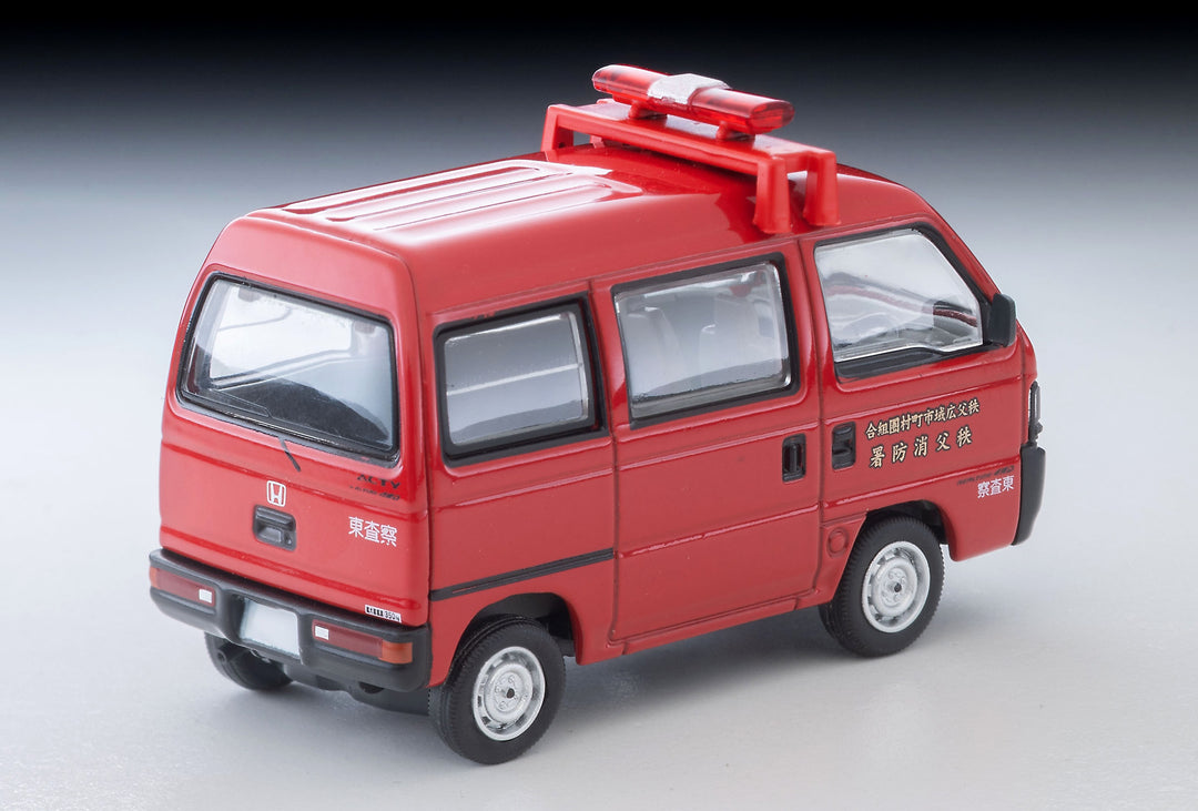 [Preorder] TLVN Tomica Limited Vintage Neo 1:64 Honda Acty Van Inspection Car (Chichibu Fire Dept) LV-N387a